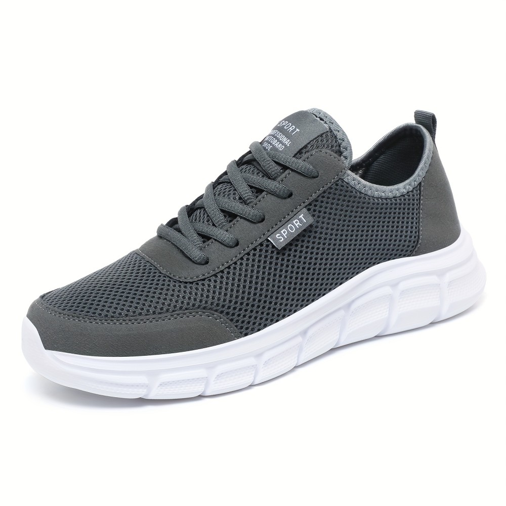 Men's Running Shoes Wear-resistant Sneakers - Athletic Shoes - Breathable Lace-ups