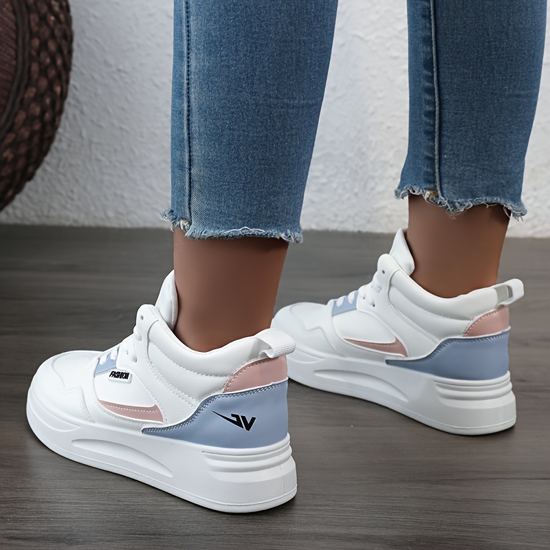 high top skate shoes women s casual lace outdoor shoes women details 4