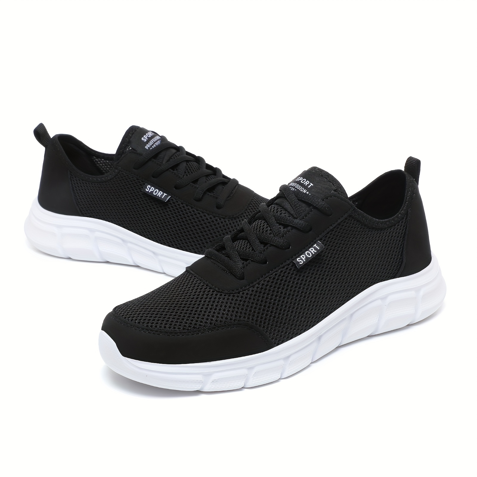 men s running shoes wear resistant sneakers athletic shoes details 1